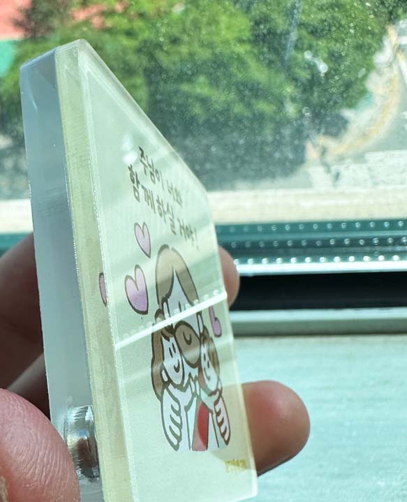 아크릴교패(네오디움 자석) 55 x 55mm